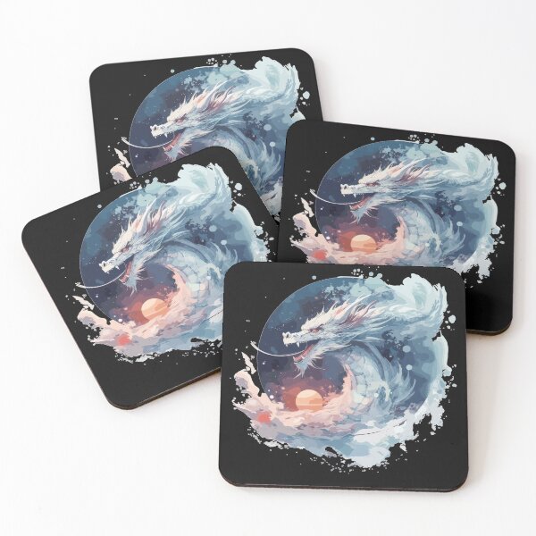 Item preview, Celestial Ice Dragon at Sunset Darche Japan Style  designed and sold by Daagath.