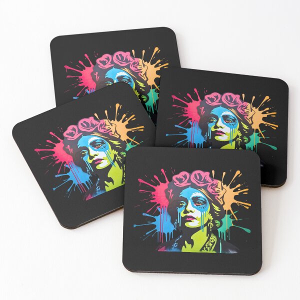 Item preview, Catrina Splatter Neon designed and sold by VibrArtco.