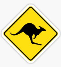 Australian Kangaroo Sticker