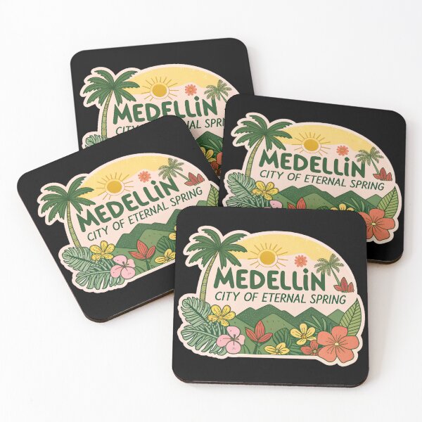 Item preview, Medellín City of Eternal Spring  designed and sold by VividOrganica.