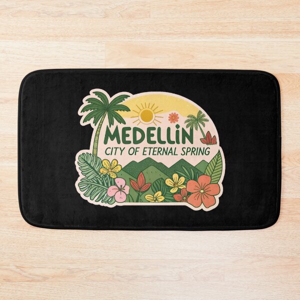 Item preview, Medellín City of Eternal Spring  designed and sold by VividOrganica.