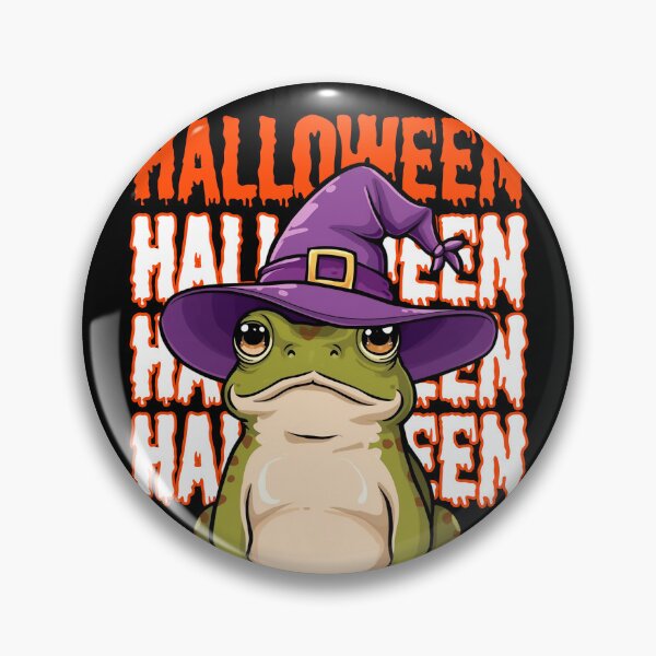 Item preview, Halloween Frog designed and sold by PatronesKawai.