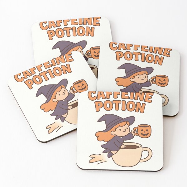 Item preview, Caffeine Potion Witch designed and sold by Proapoptotico.