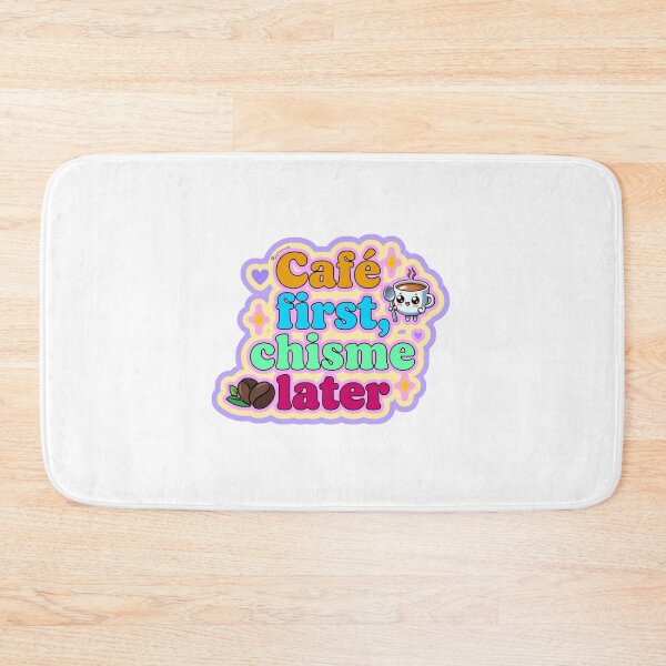 Item preview, Cafe first, chisme later designed and sold by Juliverse4u.