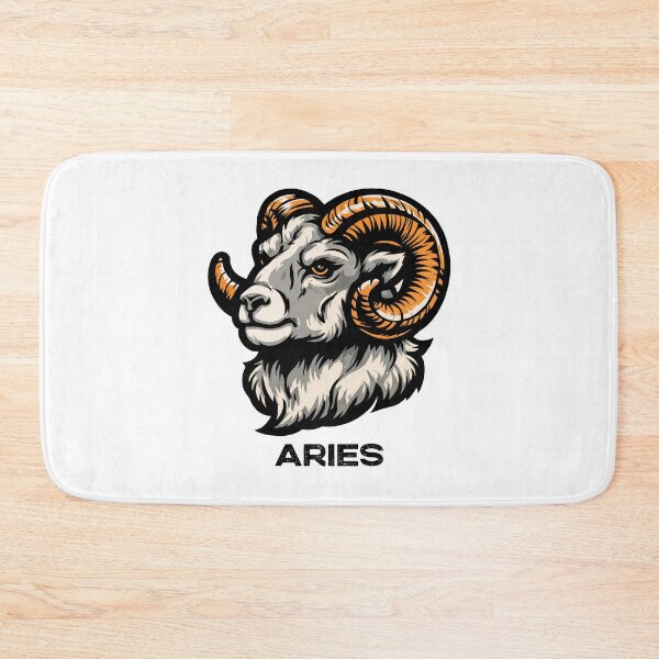 Item preview, Fierce Aries Ram – Zodiac Power in Bold Vector designed and sold by ForeverPrintsOK.