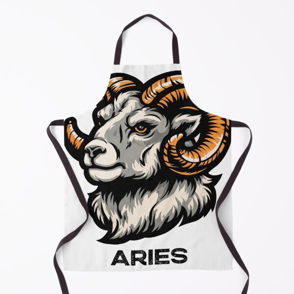 Item preview, Fierce Aries Ram – Zodiac Power in Bold Vector designed and sold by ForeverPrintsOK.