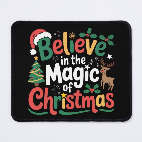 Item preview, Believe in the Magic of Christmas designed and sold by SoftStyleStudio ⭐⭐⭐.