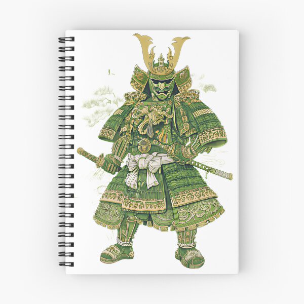 Item preview, Green Jade Gold Samurai designed and sold by Embong Designs.