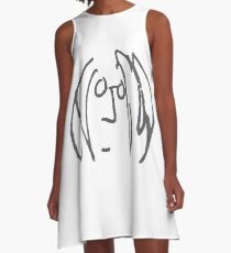 Grey Beatle John A-Line Dress