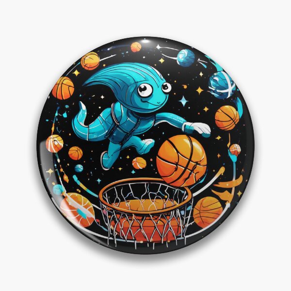 Item preview, Cosmic Basketball and Chaos  designed and sold by Zofia Sosnecka.