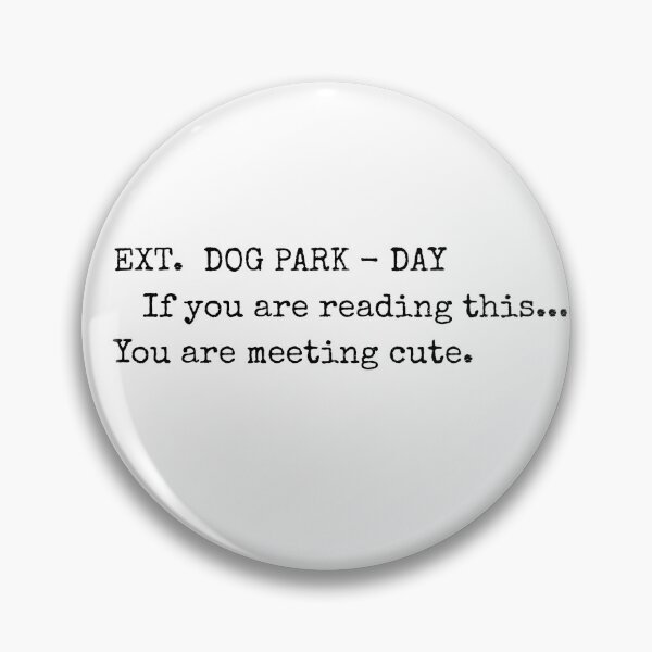 Item preview, DOG PARK MEET CUTE  designed and sold by GenXTs.