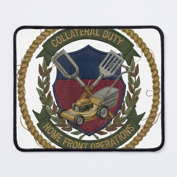 Item preview, The Civilian Skill Set | Funny Veteran Home Front Operations Patch | Military Humor Art designed and sold by ThreadEclectic.