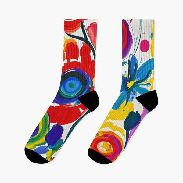 Item preview, Wild Nordic Summer – Abstract Floral Poster for Joy and Inspiration designed and sold by gwmediaDK.