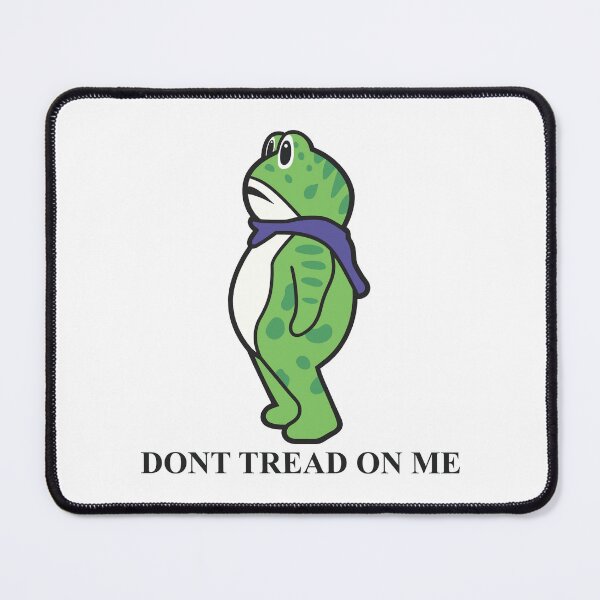 Item preview, Portland Frog Protester - Don't Tread On Me designed and sold by misslouve23.