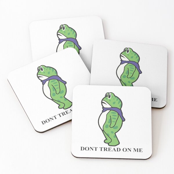 Item preview, Portland Frog Protester - Don't Tread On Me designed and sold by misslouve23.
