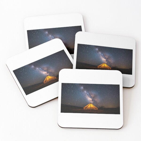 Item preview, Under the Stars Traveler’s Tent Beneath the Milky Way | Adventure Night Sky Photography designed and sold by photoaestheticstudios.