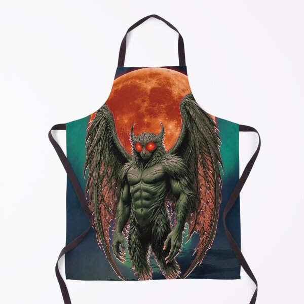 Item preview, Mothman and the Blood Moon designed and sold by Nomadic Spirit Studios.