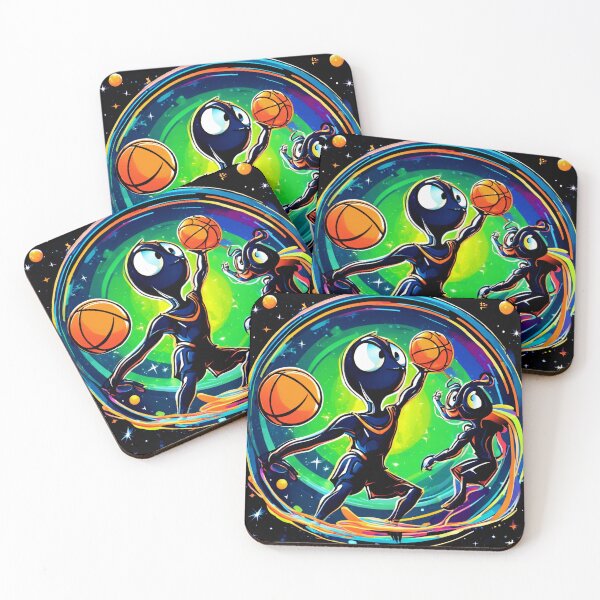 Item preview, Baloncesto cósmico y caos designed and sold by Zofia Sosnecka.
