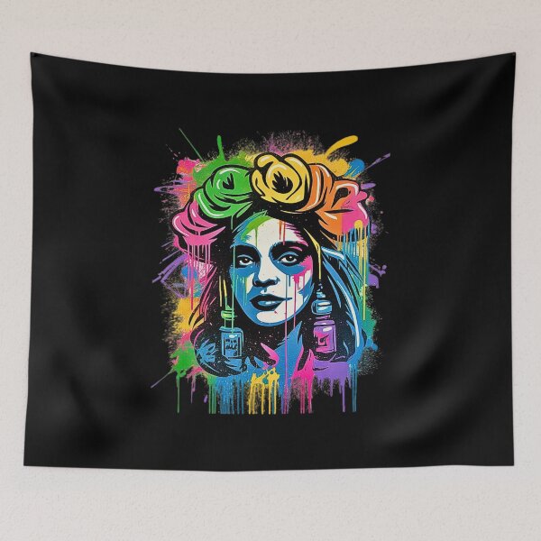Item preview, Catrina Abstract Paint  designed and sold by VibrArtco.
