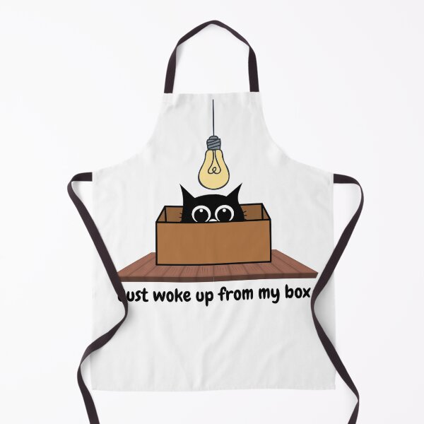 Item preview, Just Woke Up From My Box – Funny Cat Design for Cat Lovers designed and sold by shopfindingbeni.