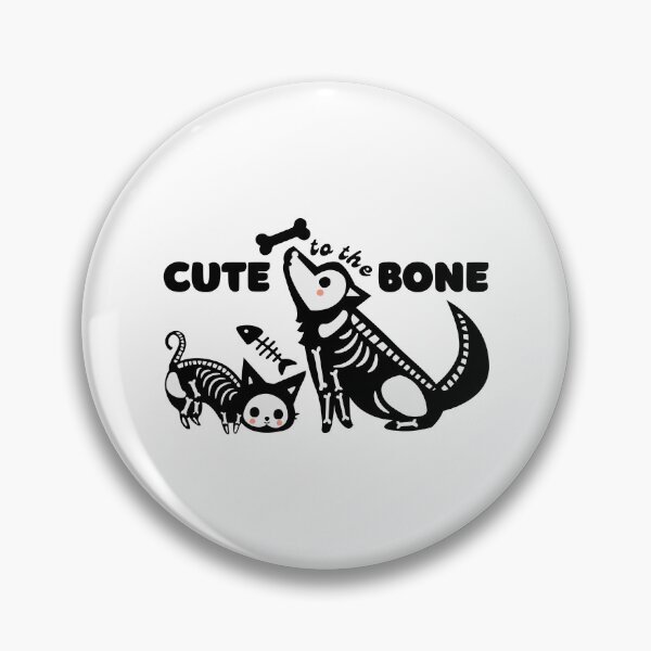 Item preview, Cute to the Bone  Adorable Skeleton Cat and Dog Halloween Design designed and sold by shopfindingbeni.