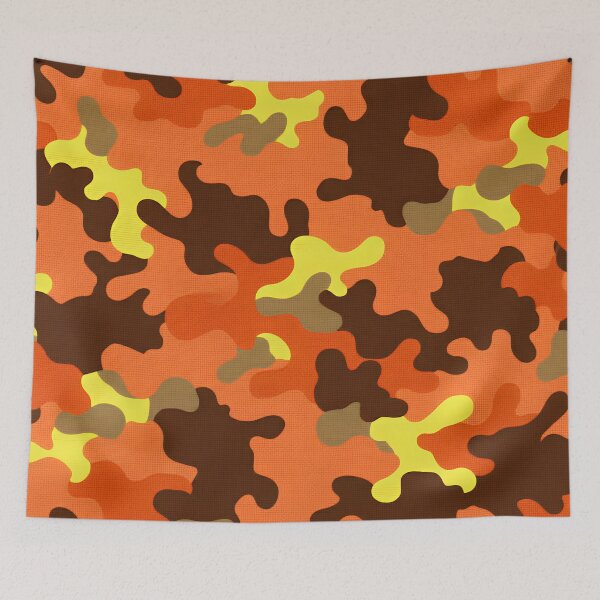Item preview, Autumn Safety Camo Pattern designed and sold by NexusArts.