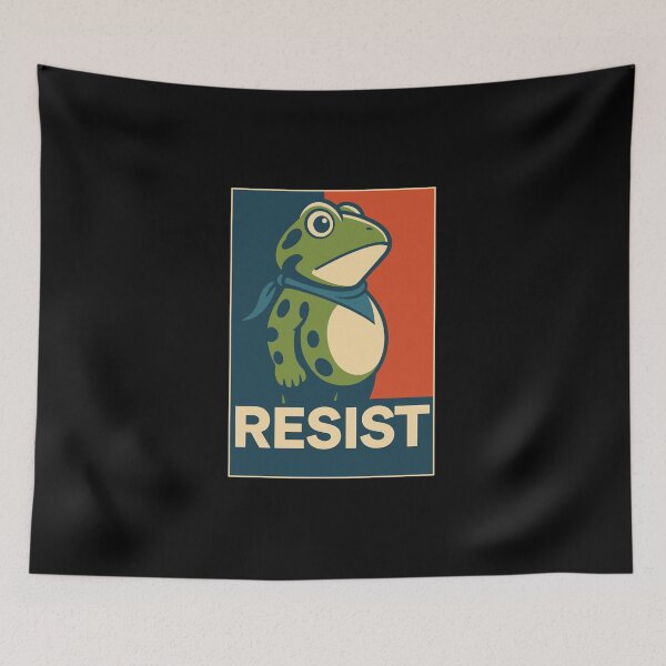 Item preview, Portland Frog Protest designed and sold by loupglouglou.