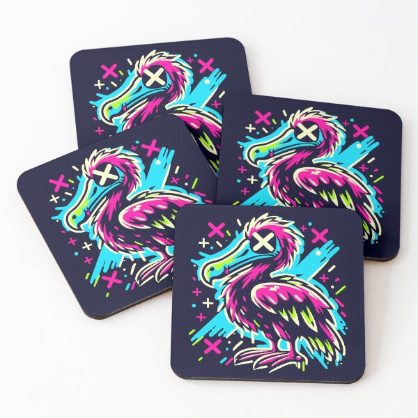 Item preview, Neon Graffiti Dodo designed and sold by Ghost on Toast.