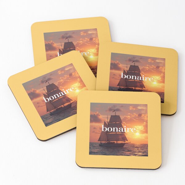 Item preview, Sailboat in bonaire sunset designed and sold by seahorse crossing.