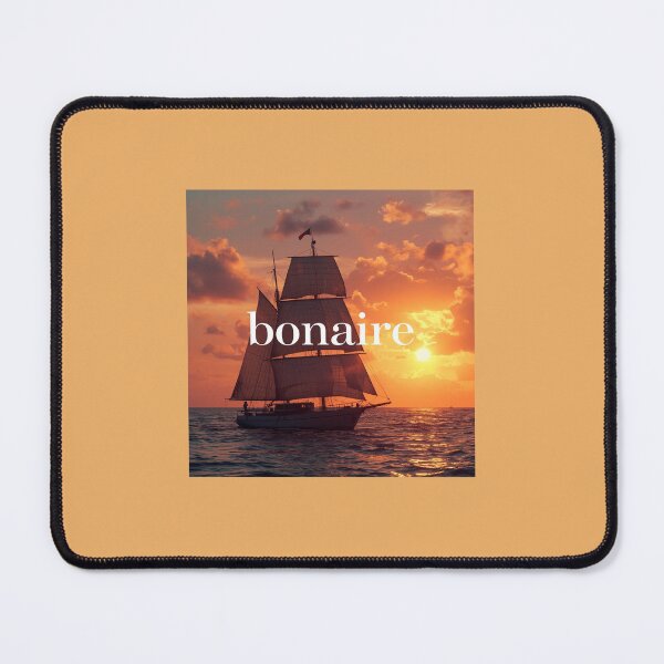Item preview, Sailboat in bonaire sunset designed and sold by seahorse crossing.