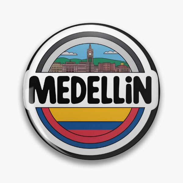 Item preview, Medellín Colombia City Emblem  designed and sold by VividOrganica.