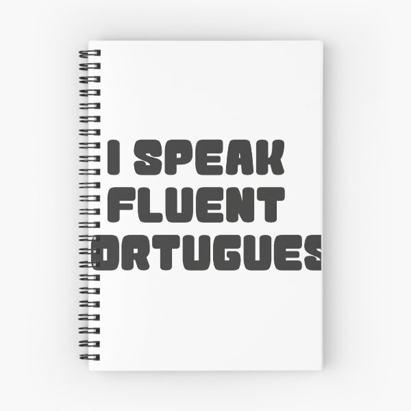 Item preview, I Speak Fluent Portuguese designed and sold by HiddenStar02.