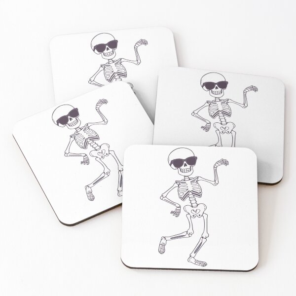 Item preview, Dancing Skeleton with Sunglasses – Funny Halloween Vibes ??️ designed and sold by ZYNORAworld.