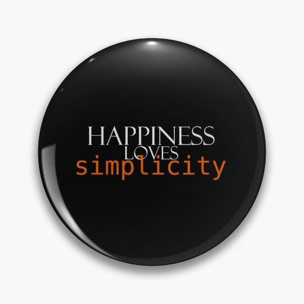 Artikelvorschau, Happiness loves simplicity entworfen und verkauft von Julia Snaigala.