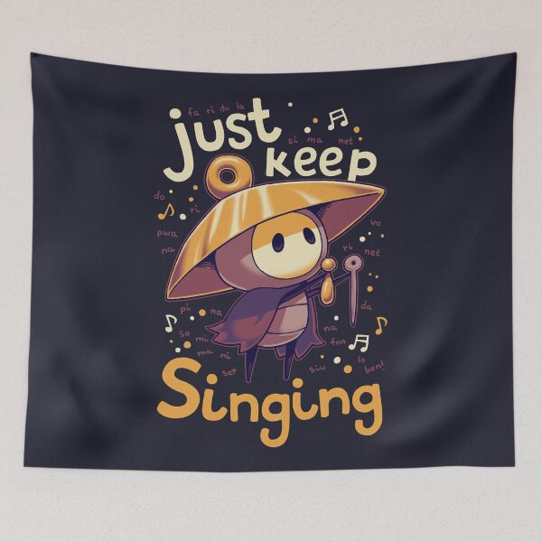 Item preview, Just keep singing Sherma Silksong designed and sold by Geekydog.