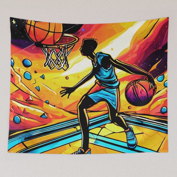Item preview, Cosmic Basketball and Chaos designed and sold by Zofia Sosnecka.