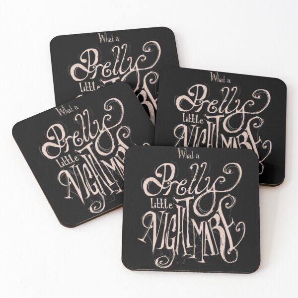 Item preview, Pretty Little Nightmare – Gothic Hand Lettering designed and sold by Adronia.