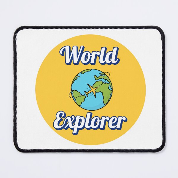 Item preview, World Explorer designed and sold by Travel Bug Crew.
