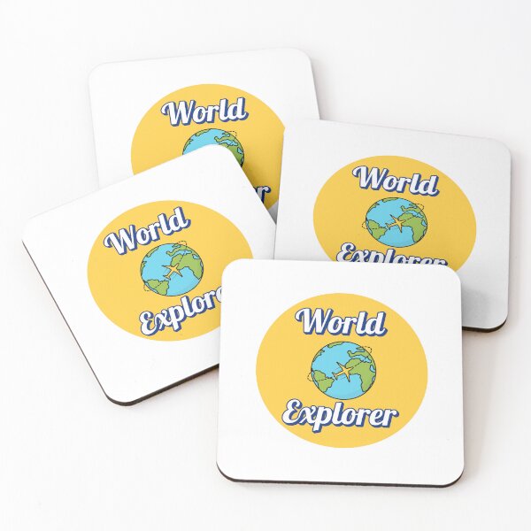 Item preview, World Explorer designed and sold by Travel Bug Crew.