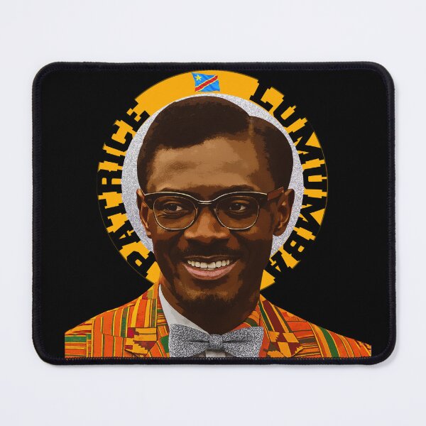 Item preview, Patrice Lumumba Pan-African art - Afrocentric Kente pattern designed and sold by Youngkev-arts.