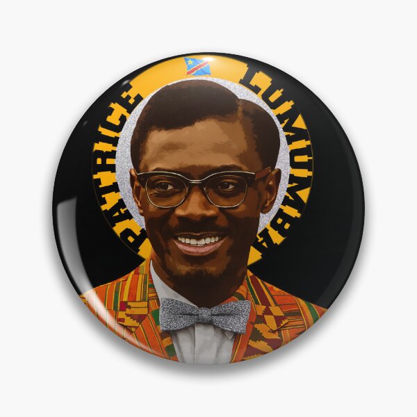 Item preview, Patrice Lumumba Pan-African art - Afrocentric Kente pattern designed and sold by Youngkev-arts.
