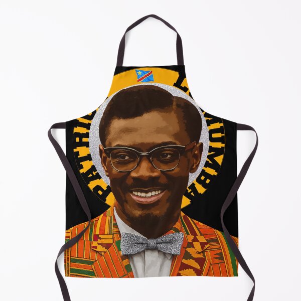 Item preview, Patrice Lumumba Pan-African art - Afrocentric Kente pattern designed and sold by Youngkev-arts.