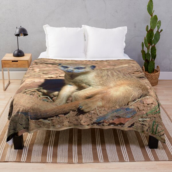 Item preview, Meerkat Relaxing on a Sunny Day designed and sold by Savannah Gibbs.