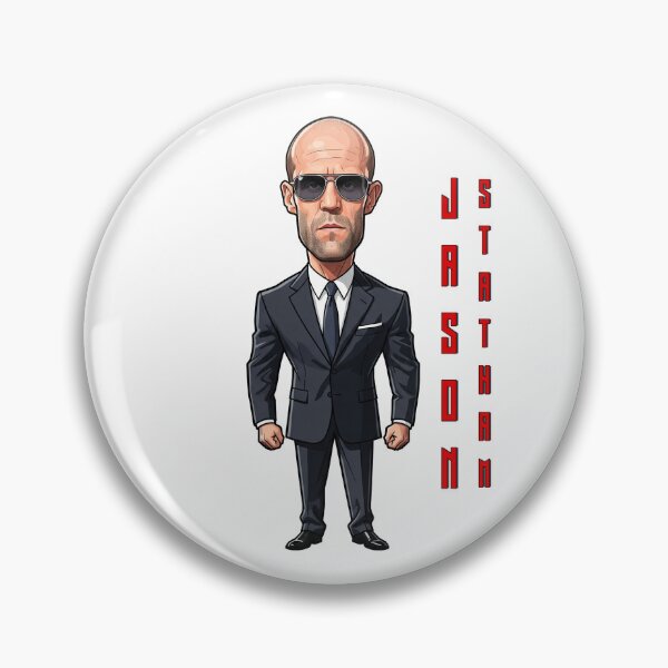 Item preview, Funny caricature of Jason Statham British actor designed and sold by vectorlove.