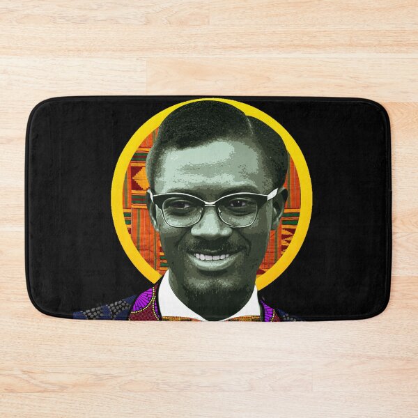 Item preview, Pan-African Revolutionary - Vintage Patrice Lumumba portrait designed and sold by Youngkev-arts.