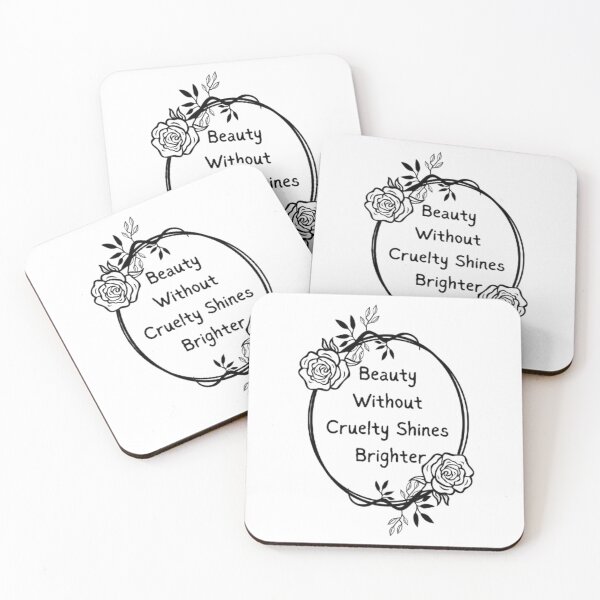 Item preview, Beauty Without Cruelty Shines Brighter – Ethical Kindness Quote Design designed and sold by Ditstyle.