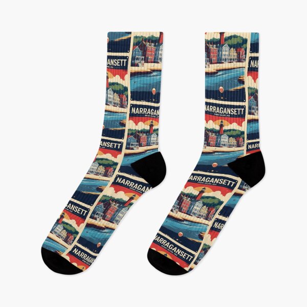 Item preview, Narragansett Rhode Island 1950s USA Vintage Travel Tourism designed and sold by TravelersGems.