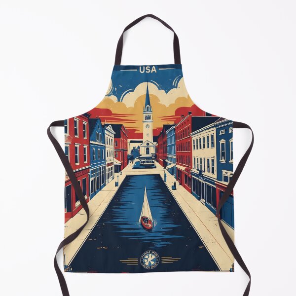 Item preview, Pawtucket Rhode Island 1950s USA Vintage Travel Tourism designed and sold by TravelersGems.