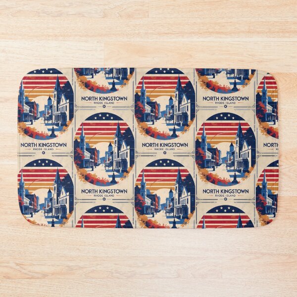 Item preview, North Kingstown Rhode Island 1950s USA Vintage Travel Tourism designed and sold by TravelersGems.