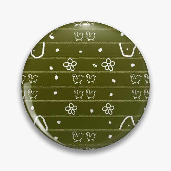 Item preview, Abstract Indian Rangoli like prints - Dark Olive designed and sold by Svasti Arts and Designs.
